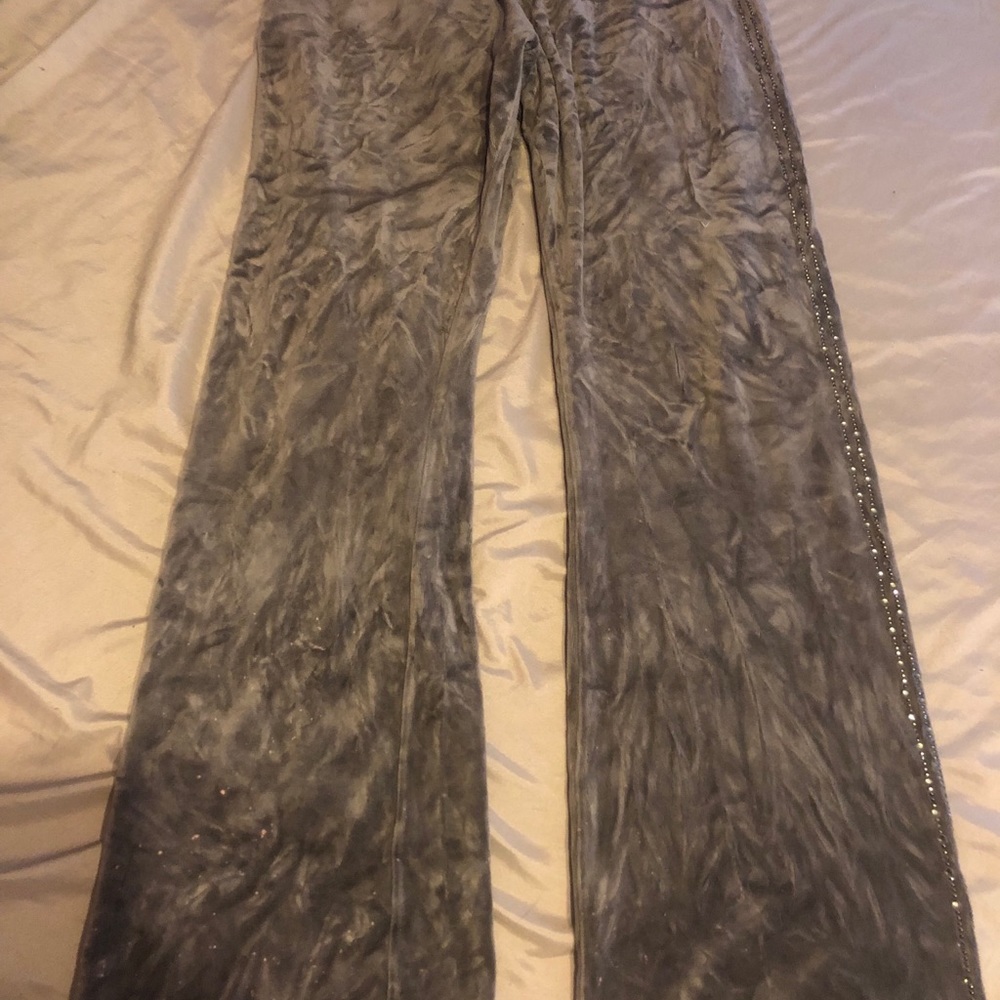Express velour pants